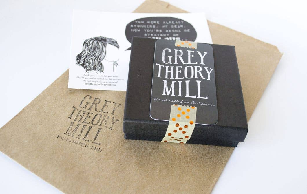 Hammered Circle Earrings