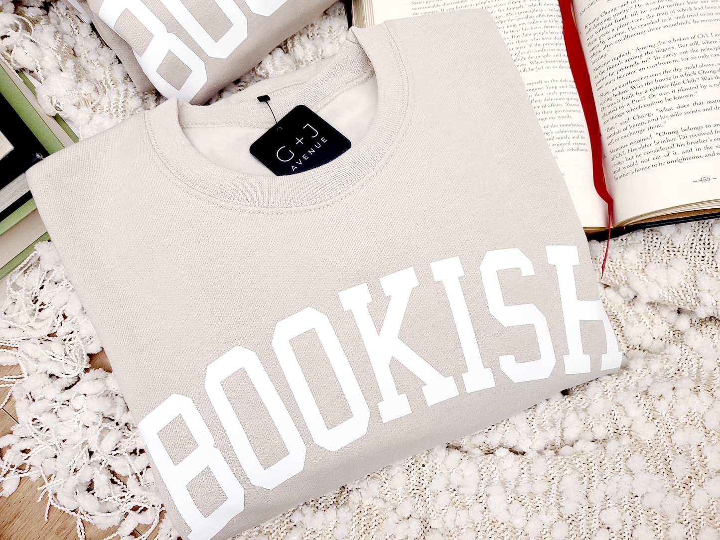 Bookish Graphic Sweatshirt