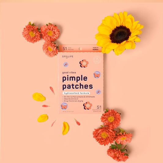 Butterfly & Flowers Hydrocolloid Pimple Patches