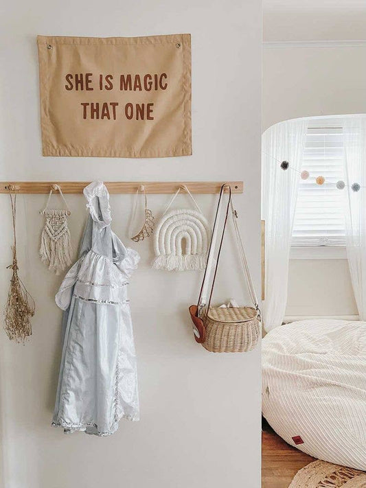 She is Magic Canvas Banner