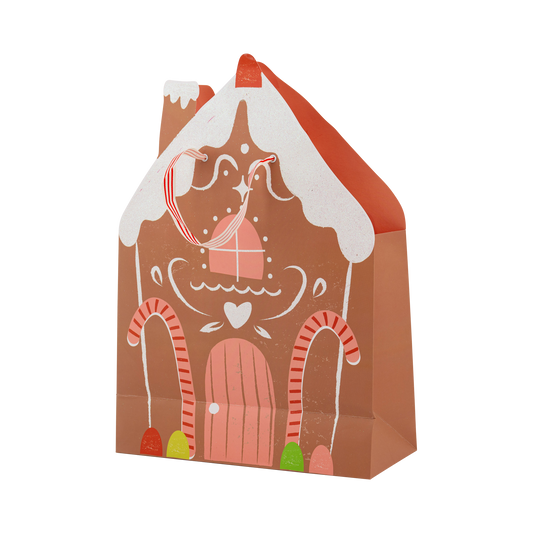 Gingerbread House Gift Bag