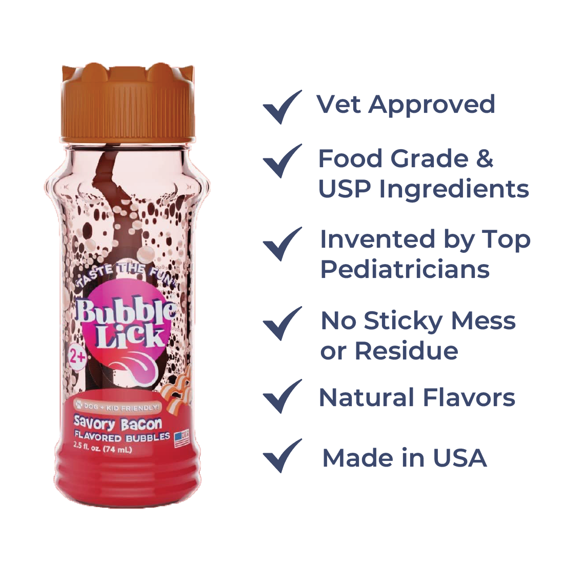 BubbleLick™ Pets Maple Bacon Bubbles