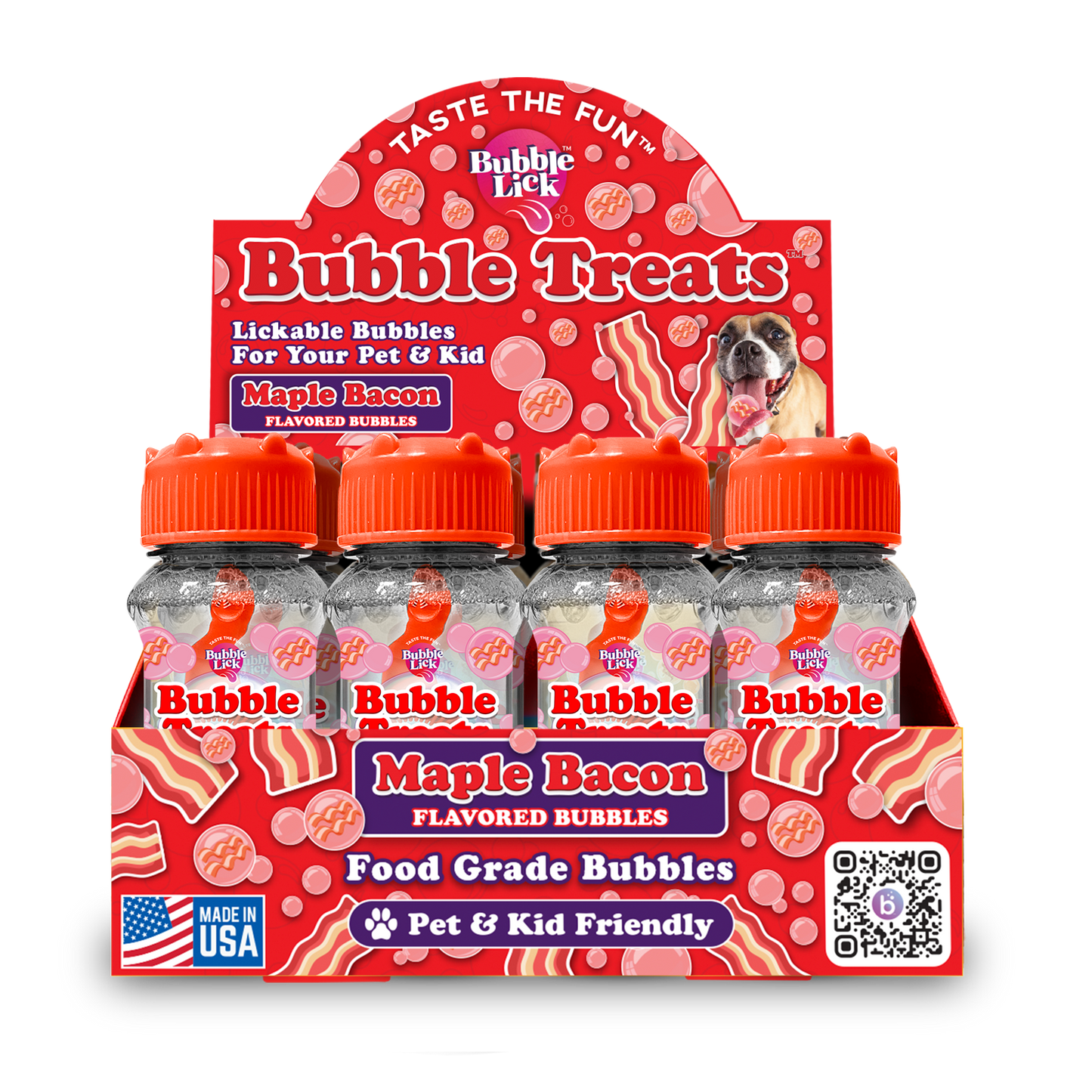 BubbleLick™ Pets Maple Bacon Bubbles