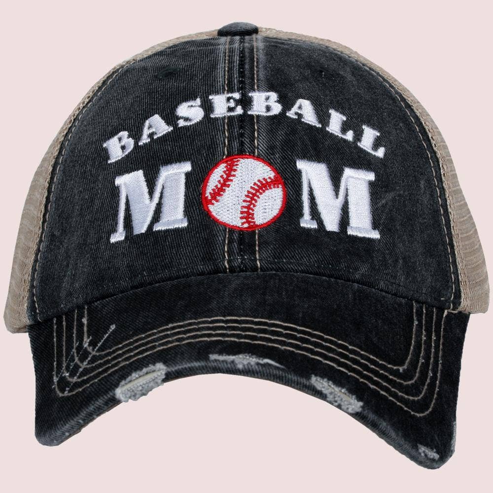Katydid Baseball Mom Trucker Hat