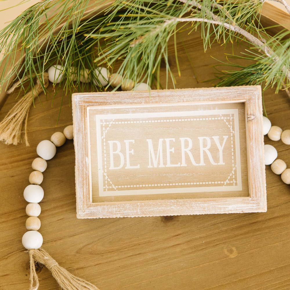 Framed Reversible Wood Signs