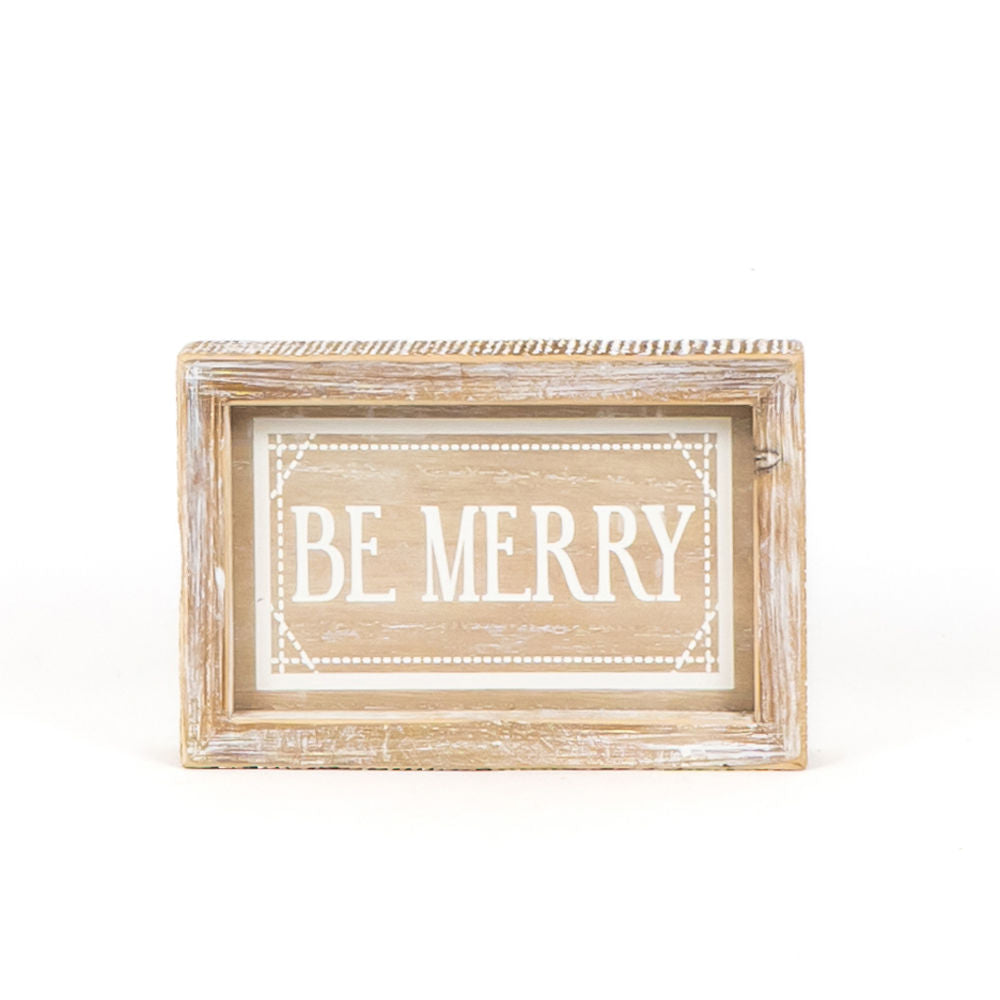 Framed Reversible Wood Signs