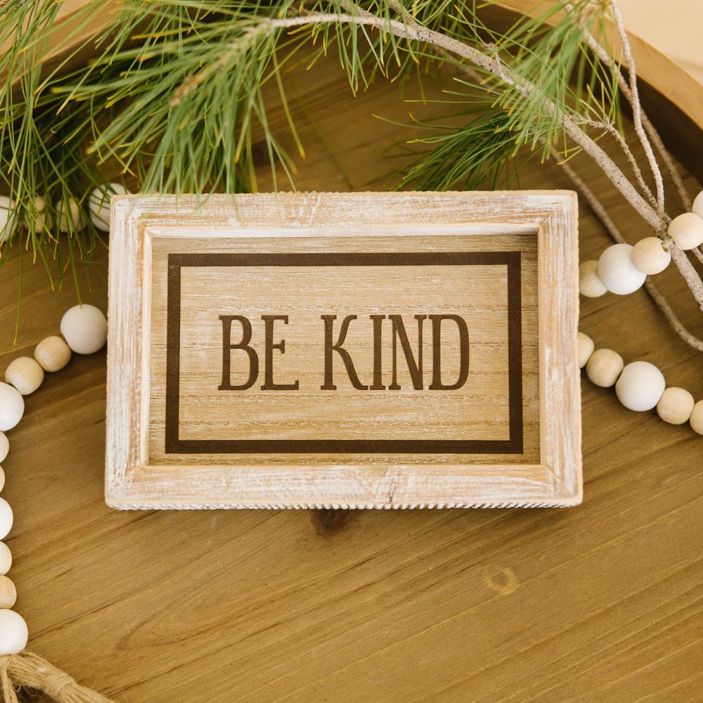 Framed Reversible Wood Signs