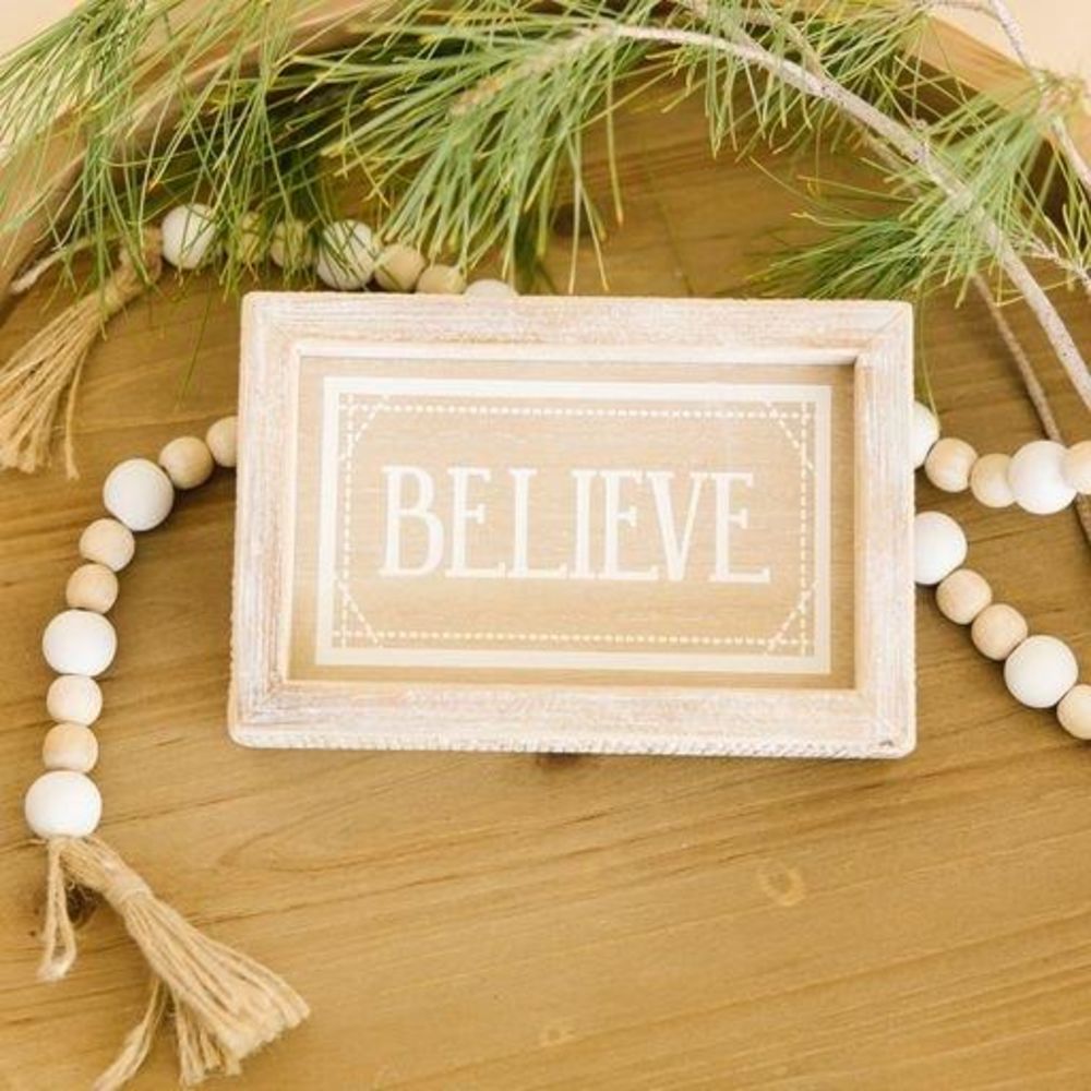 Framed Reversible Wood Signs