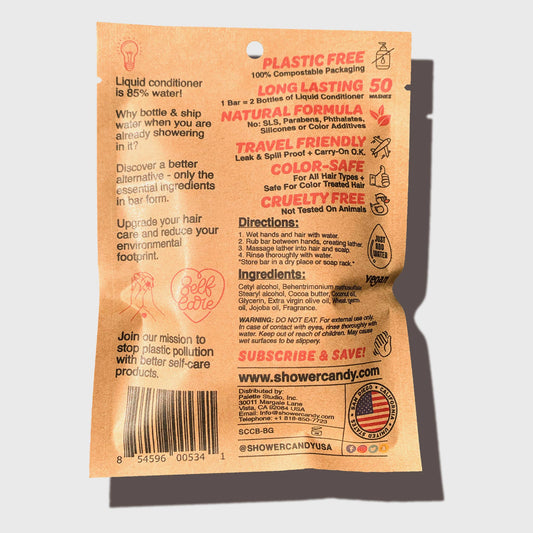 Bergamot Grapefruit Solid Conditioner Bar