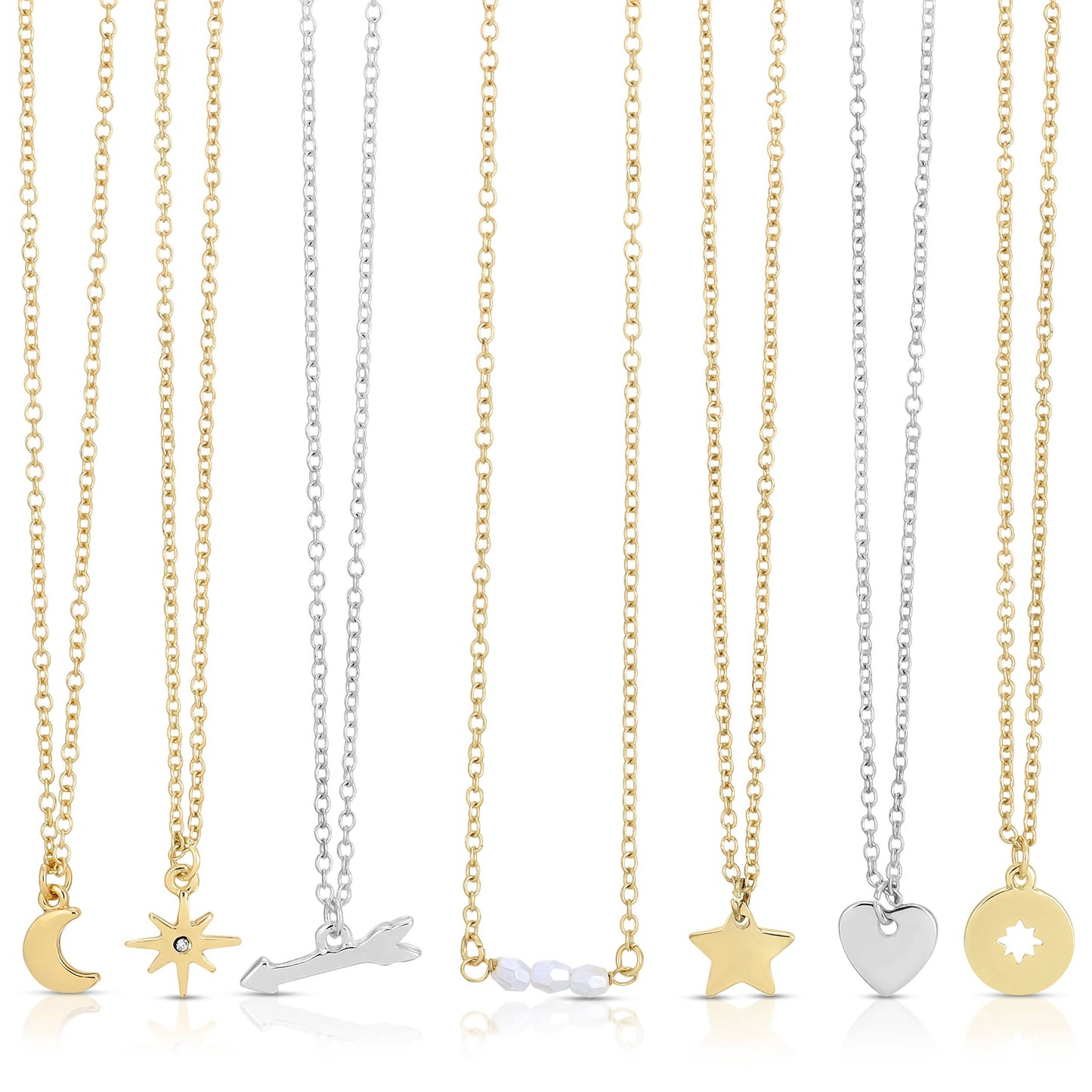 Over The Moon New Mom Necklace