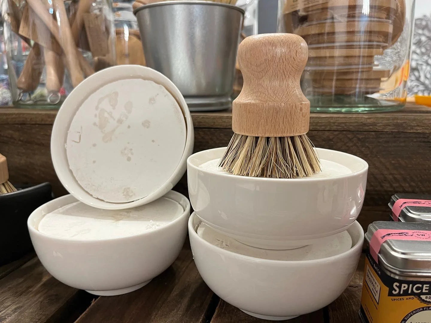 Solid Dish Soap Bowl