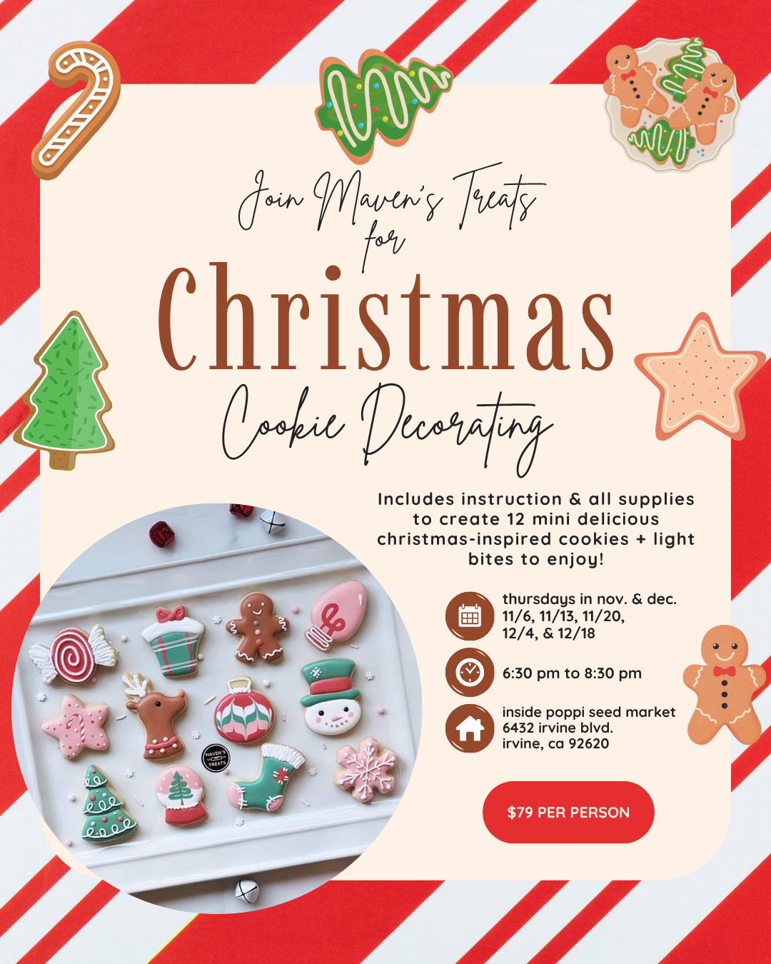 Christmas Cookie Decorating Workshop