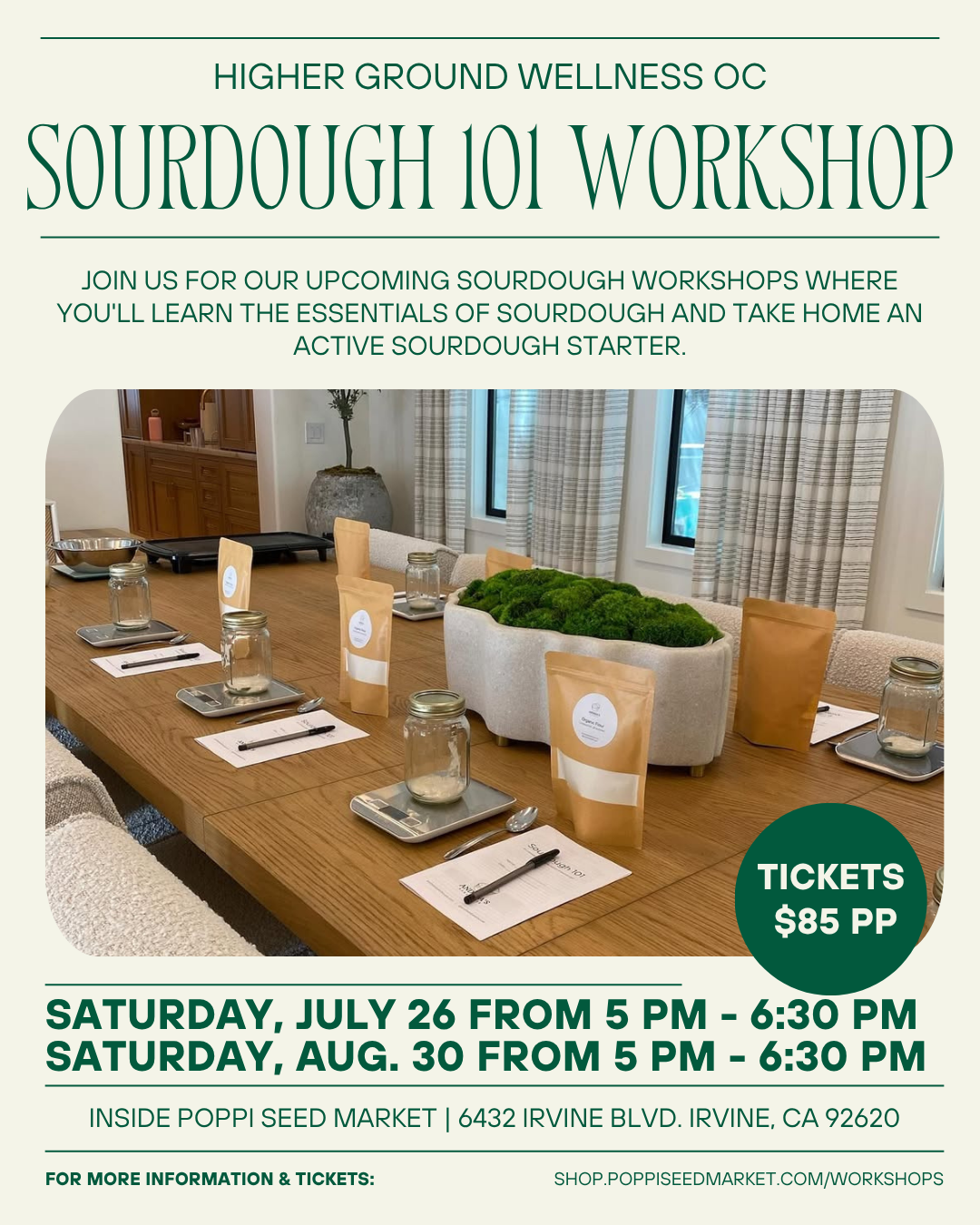 Sourdough 101 Workshop