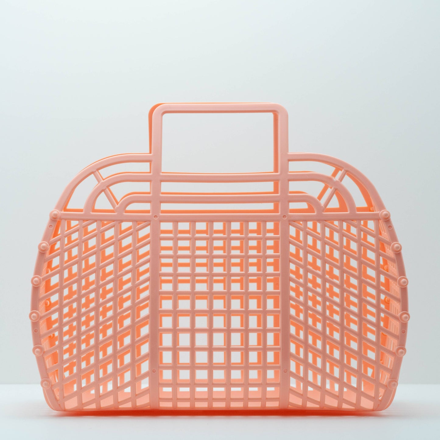 Peach Retro Jelly Basket