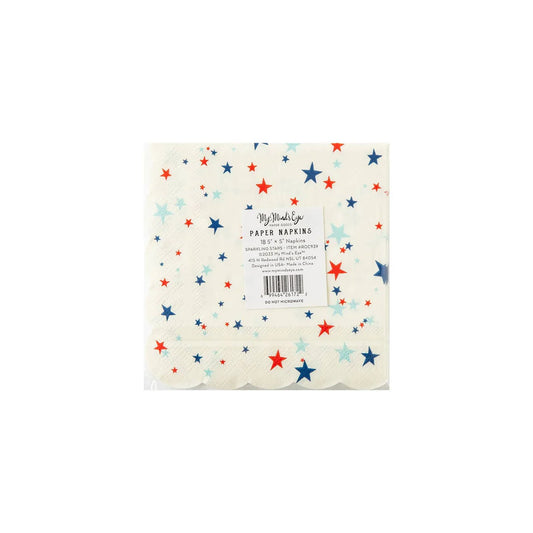 Sparkling Stars Cocktail Napkins