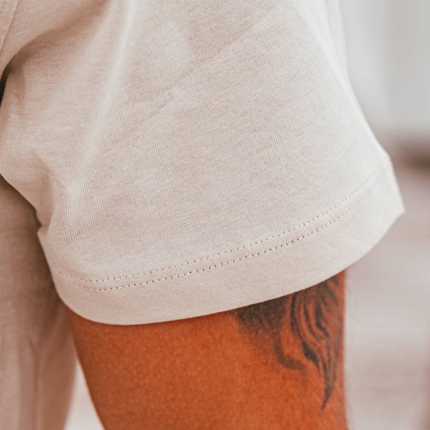 Men's Organic Cotton T-Shirt | Beige