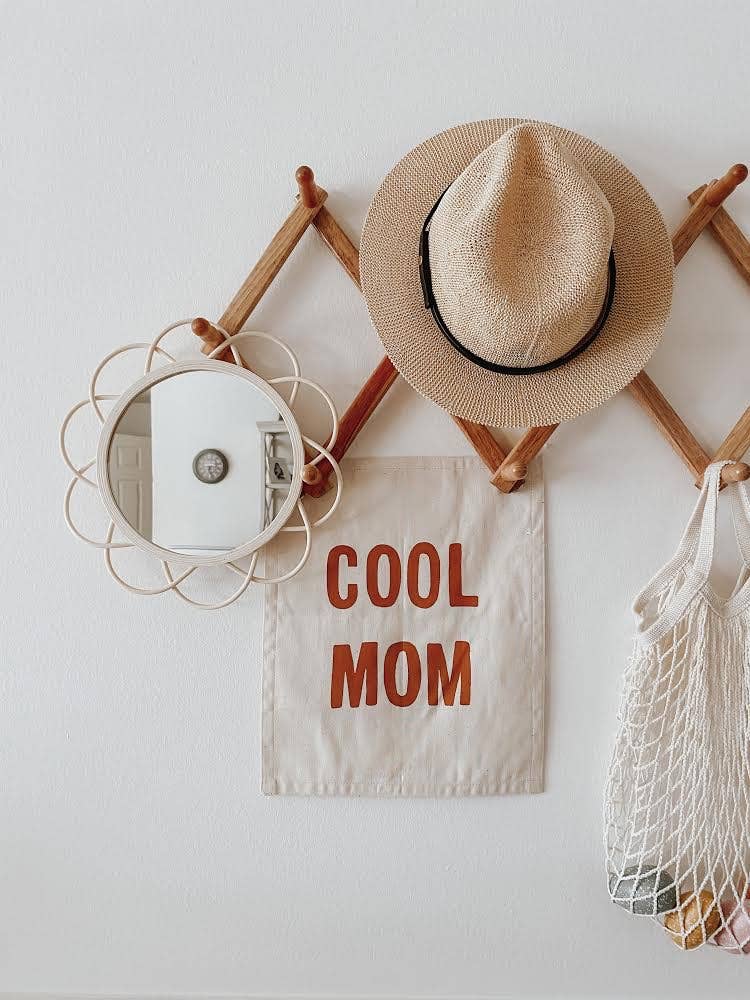 Cool Mom Canvas Mini Banner