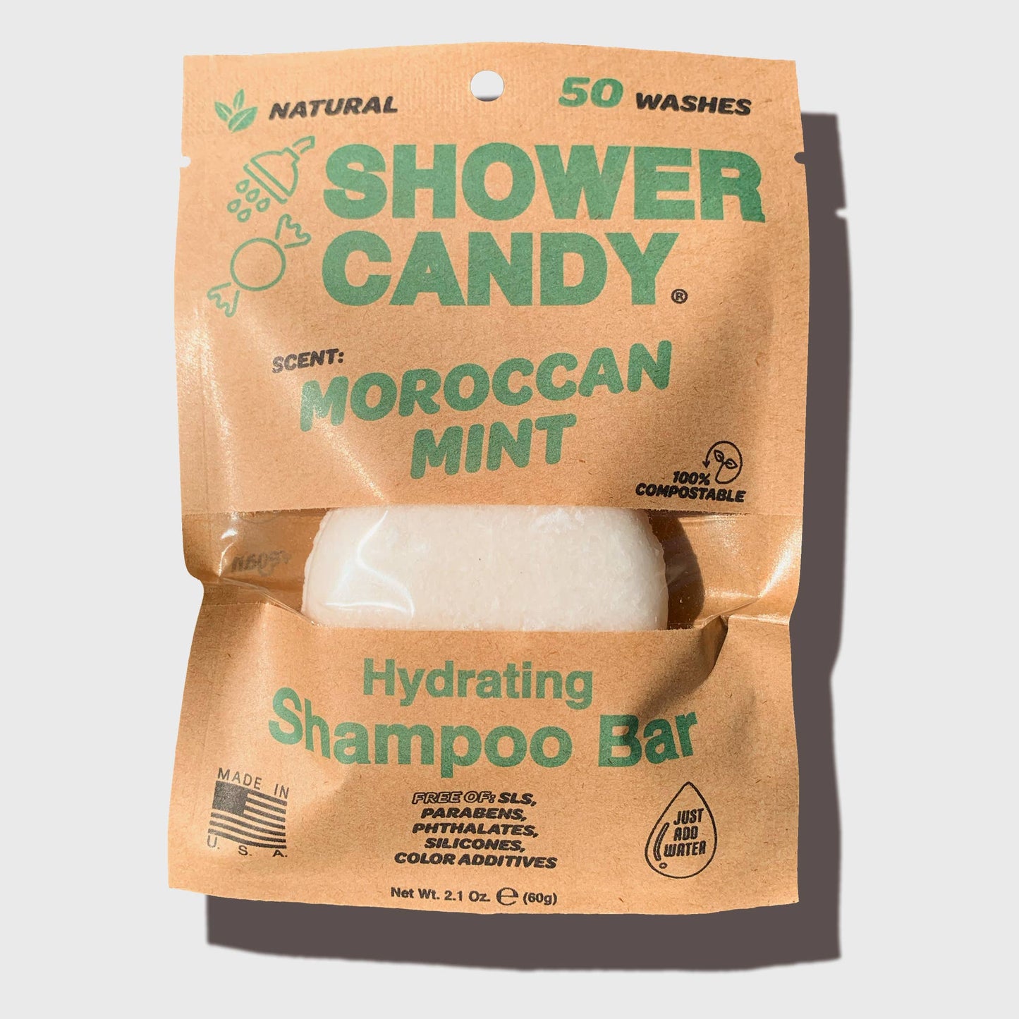 Moroccan Mint Solid Shampoo Bar