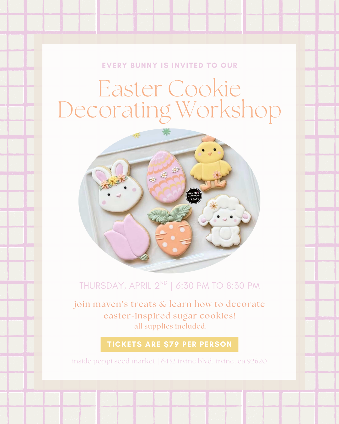 Easter Cookie Decorating Workshop