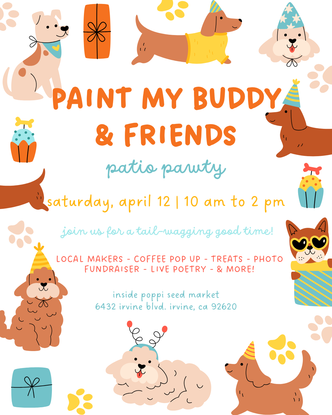 Paint My Buddy & Friends Patio Pop Up Makers