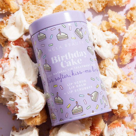 Birthday Cake Lip Care Duo + Lip Scrubber