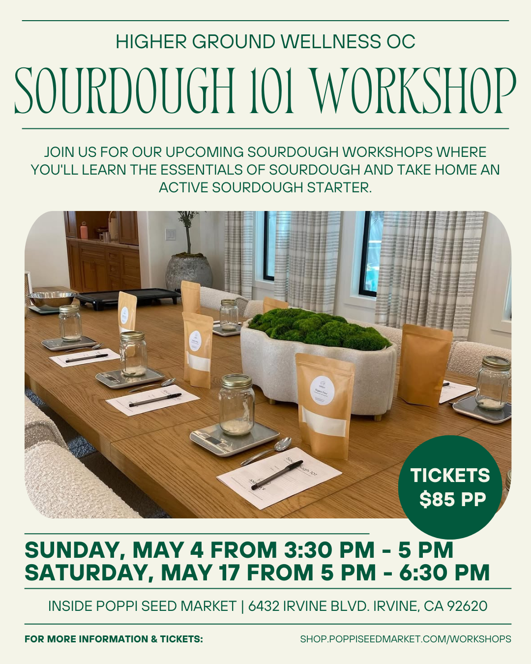 Sourdough 101 Workshop