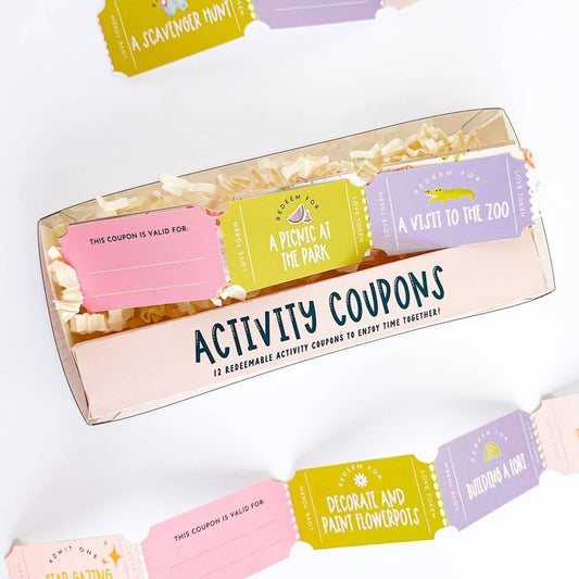 Activity Coupons For Kids - Spring Summer