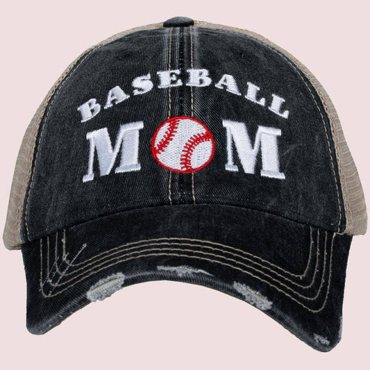 Katydid Baseball Mom Trucker Hat