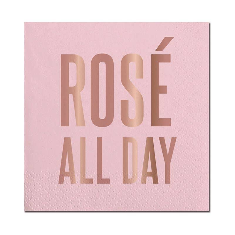 Rose All Day Cocktail Napkins