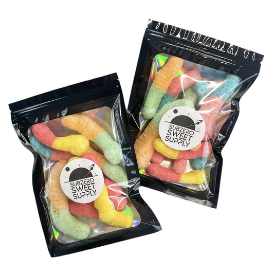 Freeze Dried Sour Gummy Worms