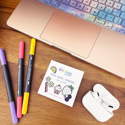 Tiny Eats Treats Coloring Book