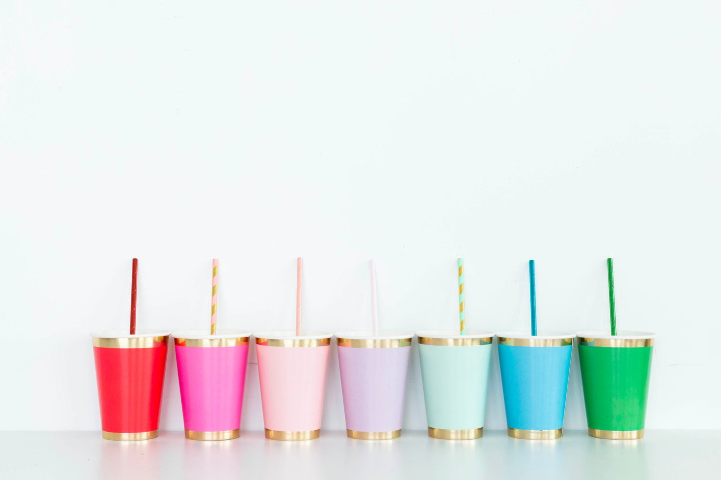 Foil Paper Straws Gold - Favorite Little Things Co