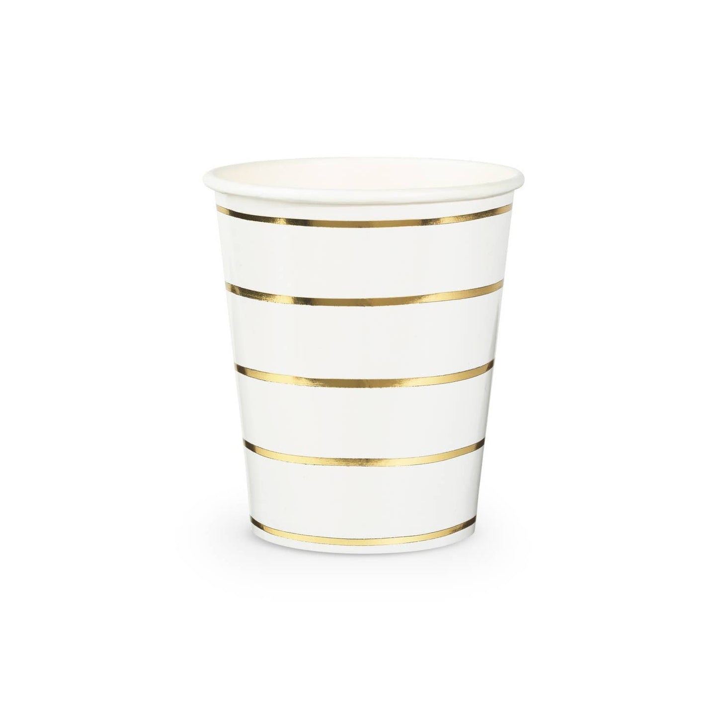 Frenchie Striped Gold Cups - Favorite Little Things Co