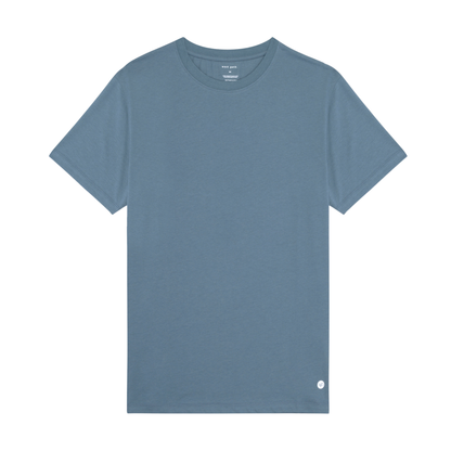 Men's Organic Cotton Tee Shirt | Blue
