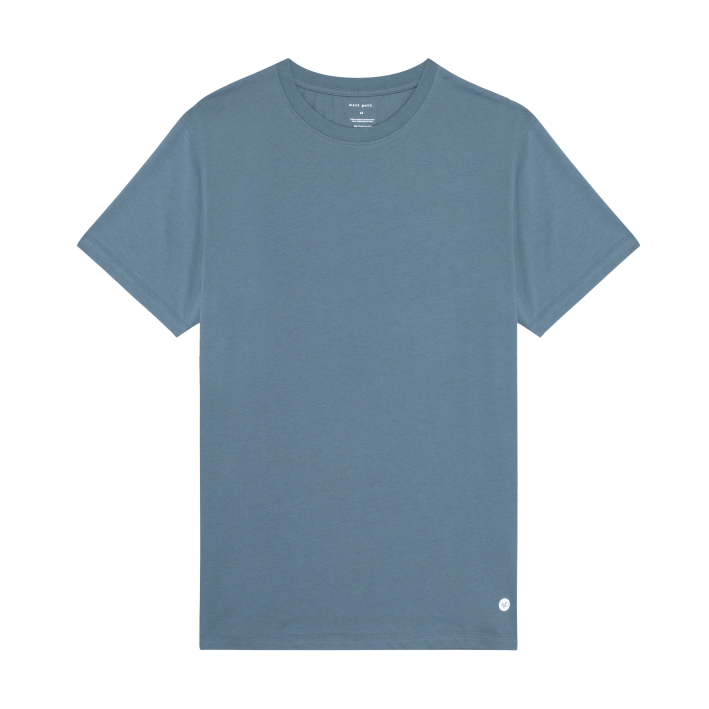 Men's Organic Cotton Tee Shirt | Blue