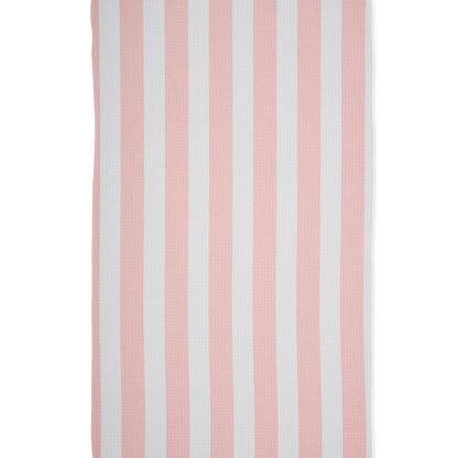 Bold Pink Geometry Kitchen Tea Towel