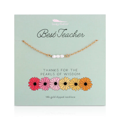 Pearls of Wisdom Teacher Necklace