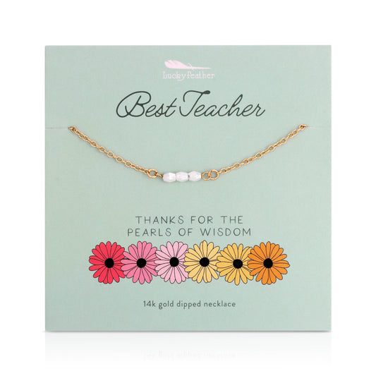 Pearls of Wisdom Teacher Necklace