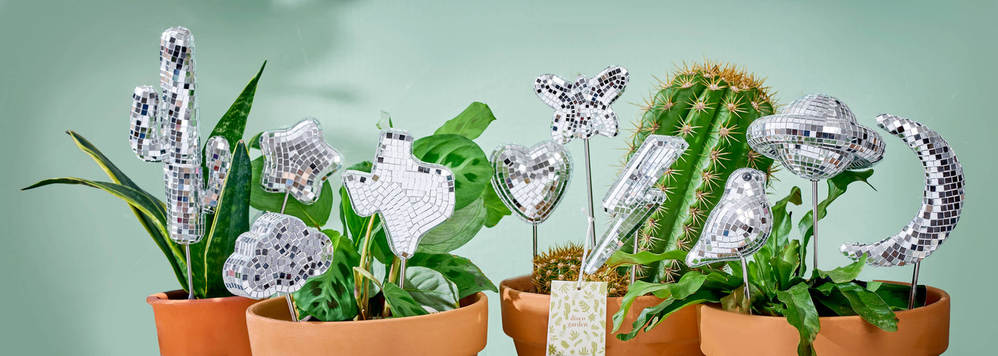 Disco Butterfly Plant Stake