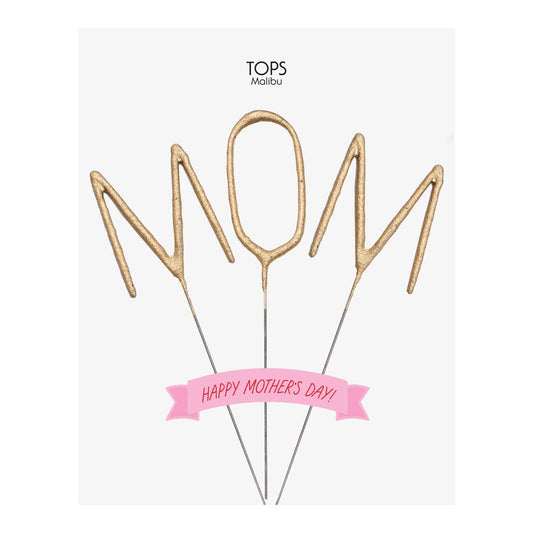Mom Big Golden Sparkler Wands 