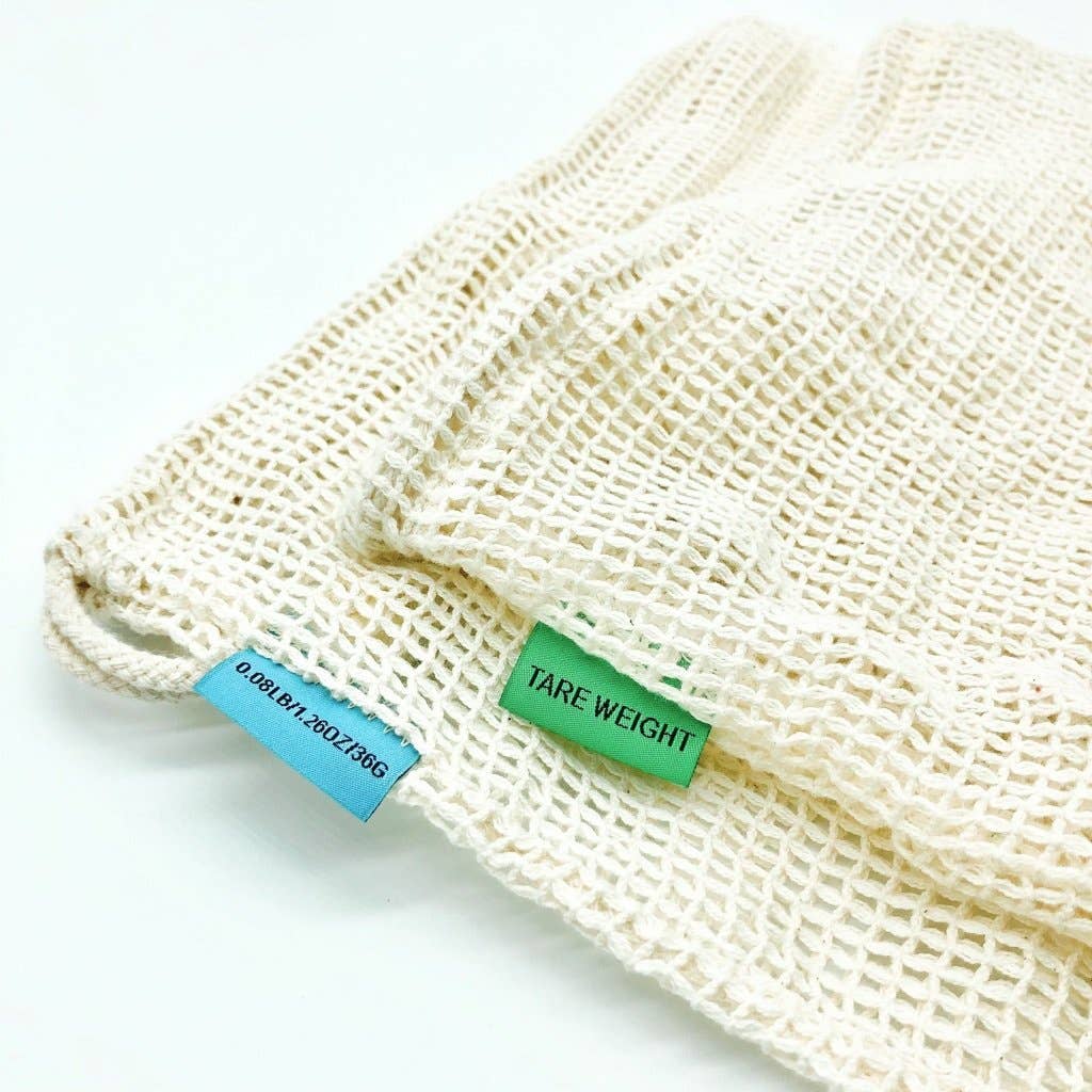 Organic Cotton Mesh Produce Bags