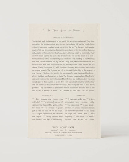 The Dreamer Journal