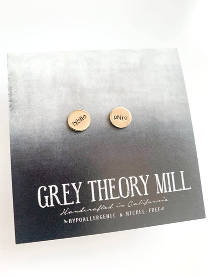 Hand Stamped Book Lover Jewelry