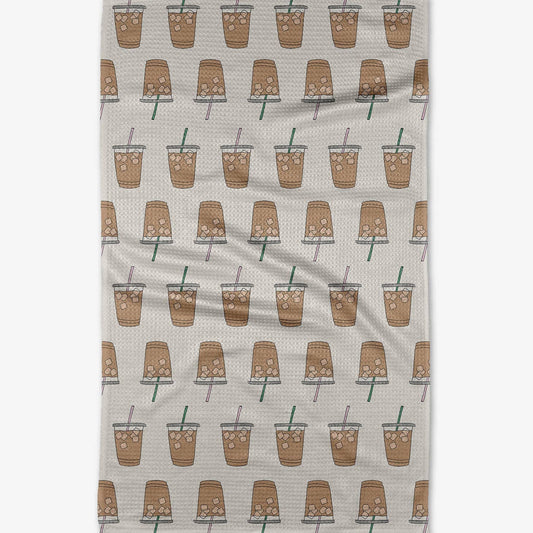 Geometry Sippin' On Summer Kitchen Tea Towel - Favorite Little Things Co