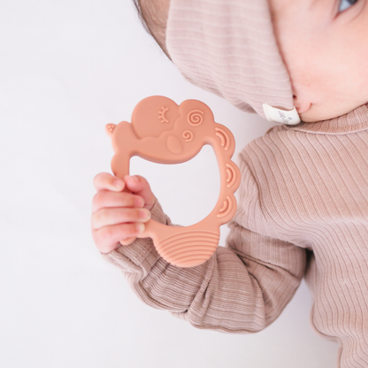 Muted Clay Sheep Teether