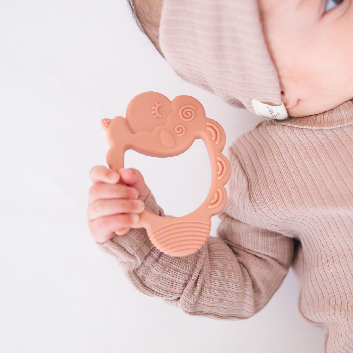 Muted Clay Sheep Teether