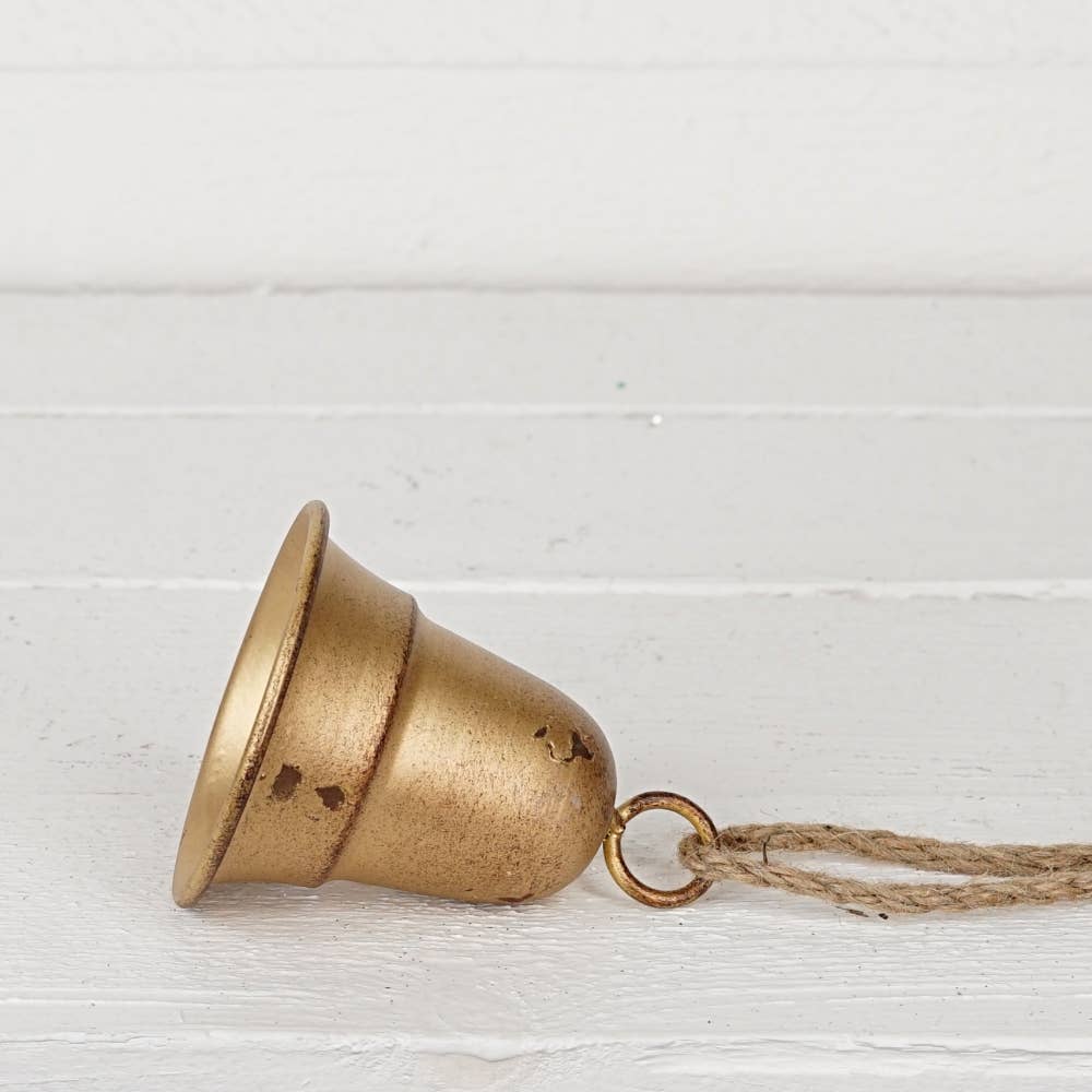 Vintage Gold Liberty Bell - 4.5 inch