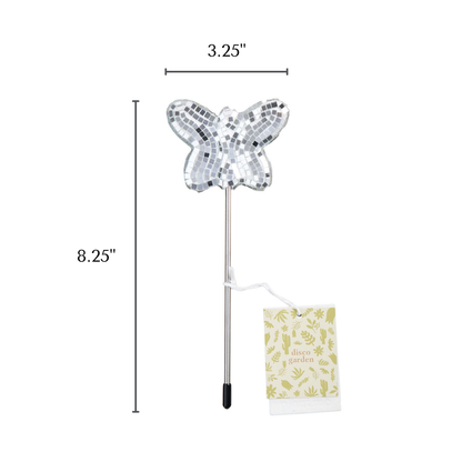 Disco Butterfly Plant Stake