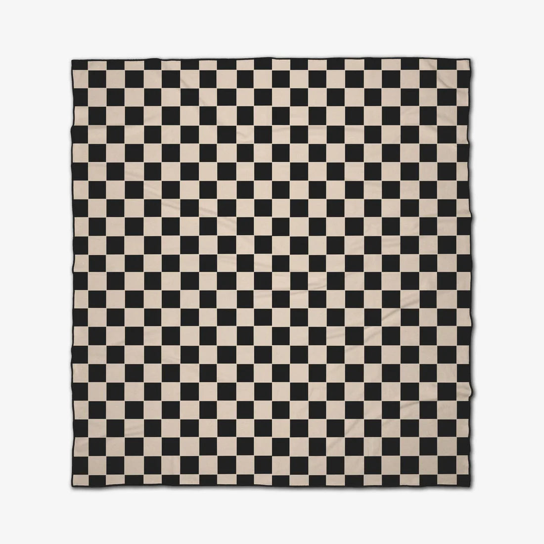 Classic Checker Beach and Picnic Blanket