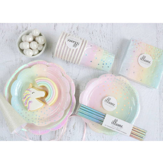 Iridescent Straws